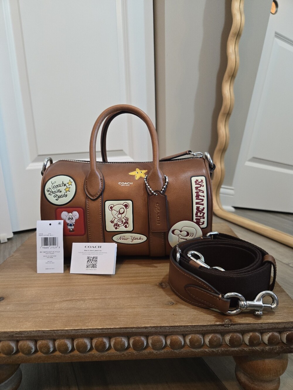 Coach x Brain Dead Compass Bag 25 With Patches. Price Is Firm. - Picture 10 of 10